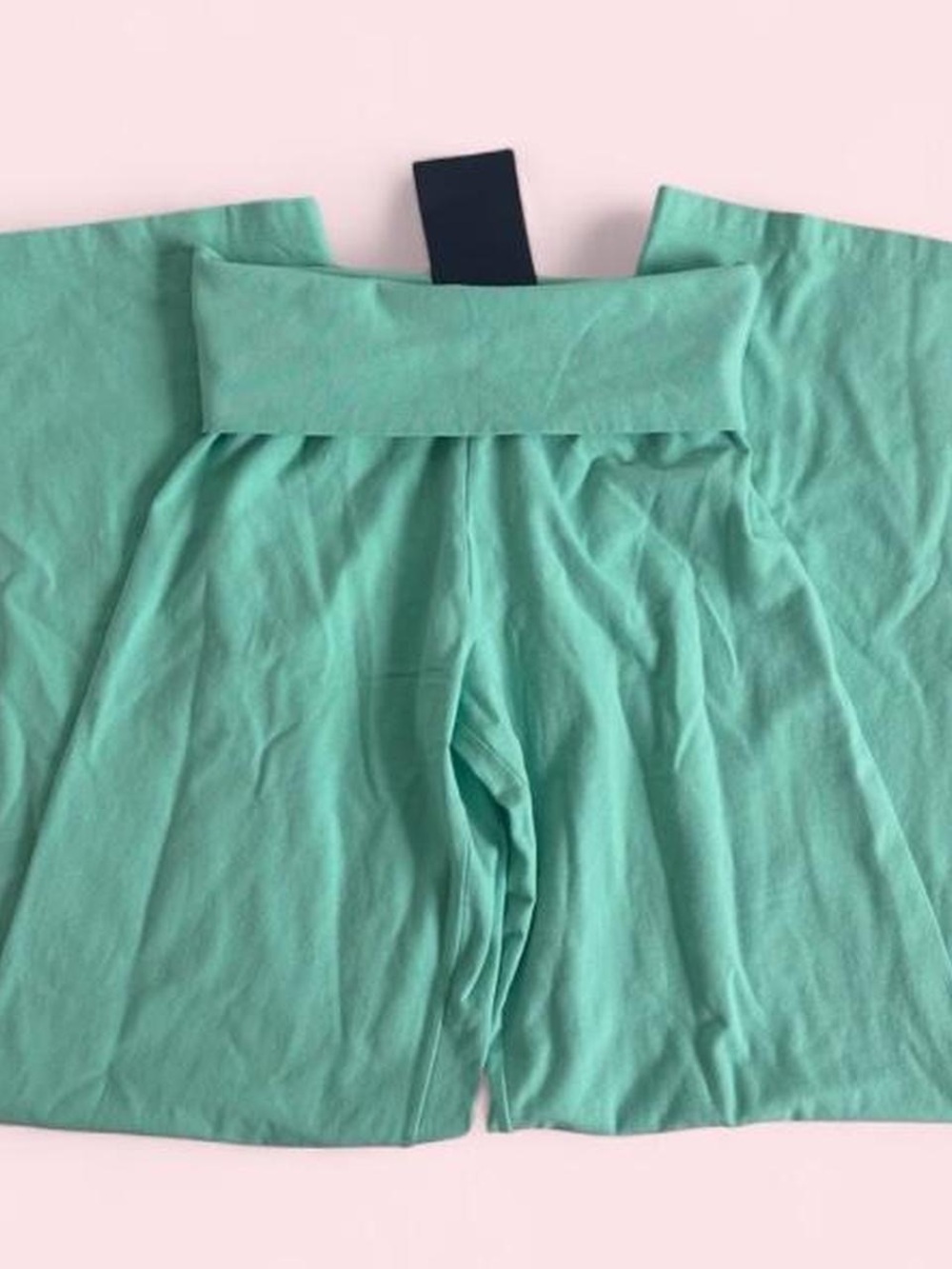 Brandy Melville Seafoam Teal Wide-Leg Priscilla Pants